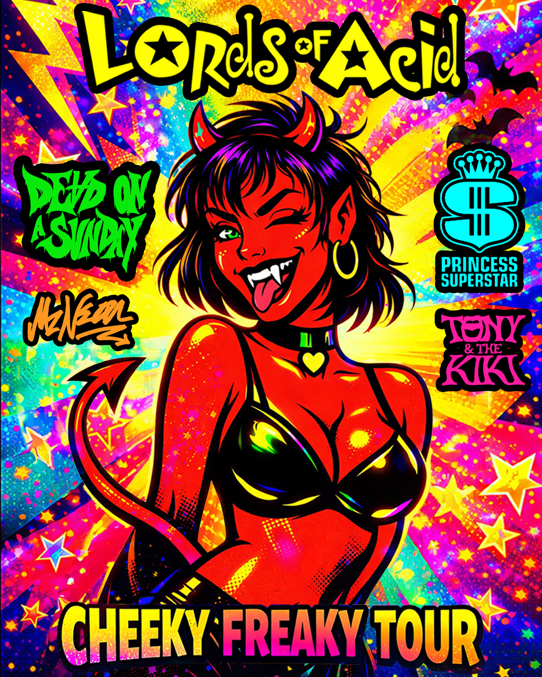 lords of acid cheeky freaky tour